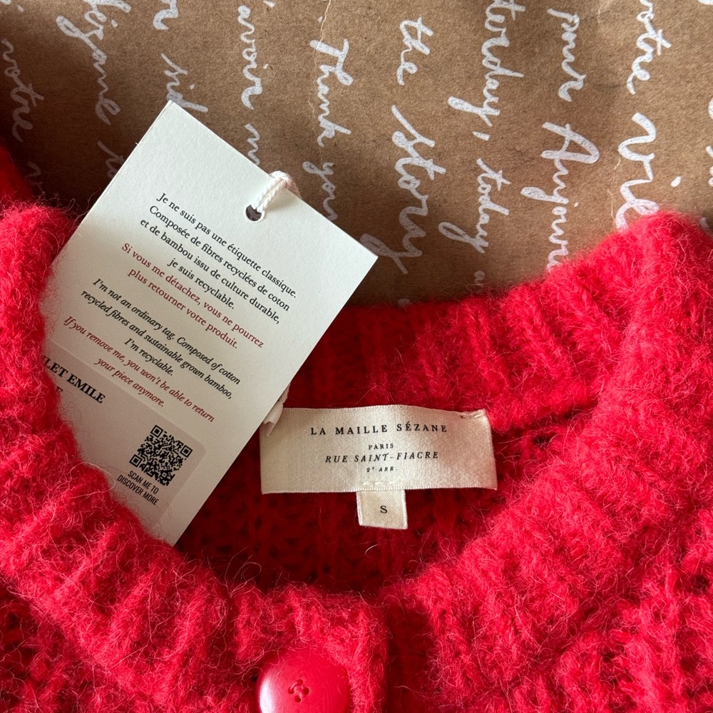 [SOLD] Sezane Emile Cardigan - size small (NEW) - Picture 4 of 5